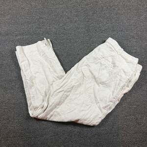 H&M Linen Pants Cream Size 14